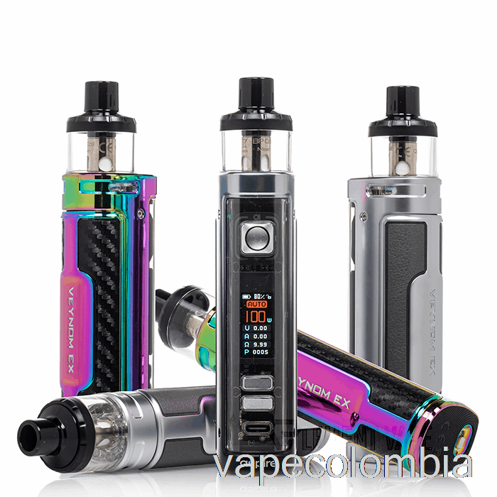 Vape Recargable Aspire Veynom Ex 100w Pod System Negro